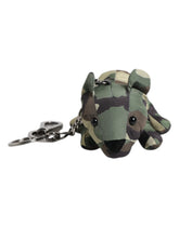 Dolce & Gabbana Multicolor Camouflage Animal Silhouette Keychain Keyring -   -  Dolce & Gabbana.